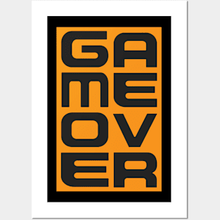 Game over Posters and Art